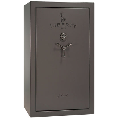 Colonial Series | Level 4 Security | 75 Minute Fire Protection | 30 PRO FLEX | DIMENSIONS: 60.5"(H) X 36"(W) X 22"(D*) | Gray Gloss | Mechanical Lock - Closed