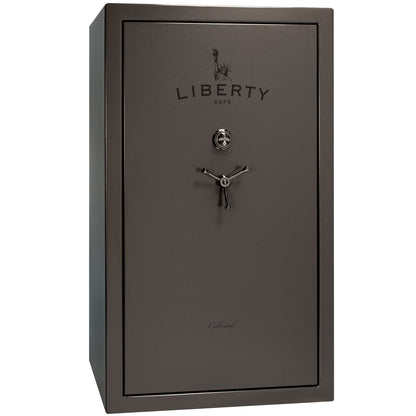 Colonial Series | Level 4 Security | 75 Minute Fire Protection | 50 | DIMENSIONS: 72.5"(H) X 42"(W) X 27.5"(D*) | Gray Gloss | Mechanical Lock - Closed